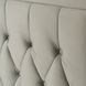 Ліжко EVAN Velvet Mebel Elite 140x200 см Сірий