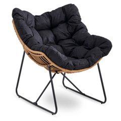 Крісло для відпочинку MEBEL ELITE FIN Чорний