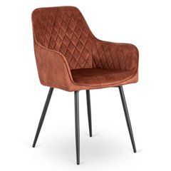 Стул BRESSO Mebel Elite Корица / велюр реальная фотография