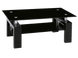 Журнальний столик LISA II Signal Чорний 110x60 жива фотографія