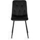 Стул ROBIN Velvet Mebel Elite, Черный