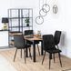 Стул ROBIN Velvet Mebel Elite, Черный