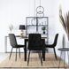 Стул ROBIN Velvet Mebel Elite, Черный