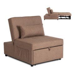 Крісло IBERIS Mebel Elite 80 Коричневе