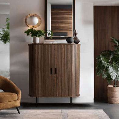 Комод MEBEL ELITE MELEK Горіх жива фотографія