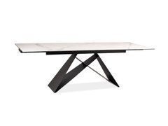 Стол Обеденный WESTIN III CERAMIC Signal 160(240)X90 Эффект Мрамора реальная фотография