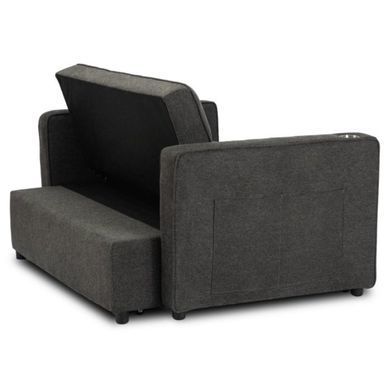 Диван розкладний ASTER Mebel Elite 141 Чорний