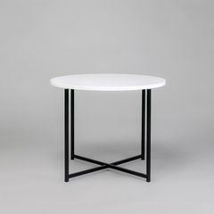 Журнальний столик МОДЕРН М Home Deco Чорний / Білий жива фотографія