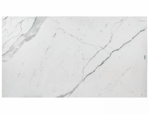 Стол Обеденный DIUNA CERAMIC Signal STATUARIO VENATO 160(240)X90 Белый Мат / Черный мат реальная фотография