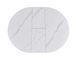 Стол Обеденный ASKOLD R CERAMIC Snow White Matt Bjorn 120(160)х120 Белый Эффект Мрамора