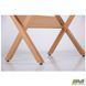 Стіл обідній Maple AMF 120X70 Dark Beech / Стекло Прозрачное