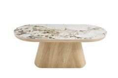 Столик журнальний CT ROYAL 120 Wood Bjorn 120x60 Pandora Glossy жива фотографія