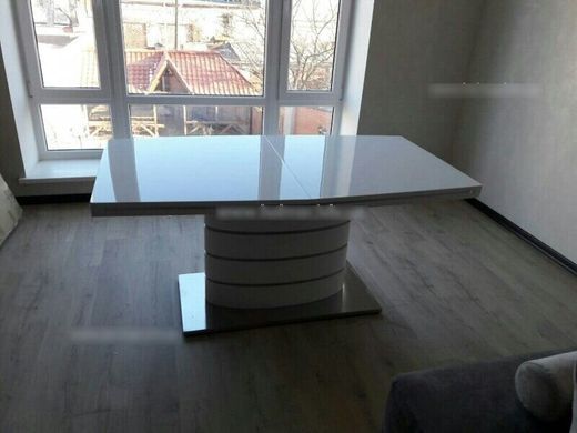 Стіл Обідній FANO Signal 160(220)X90 Білий жива фотографія