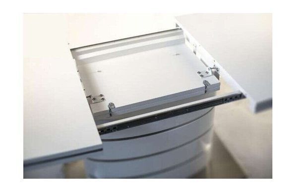 Стіл Обідній FANO Signal 160(220)X90 Білий жива фотографія