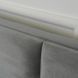Ліжко оксамитове MEBEL ELITE MANDA Velvet 160x200 см Сірий