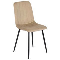 Стул IBIS Velvet Mebel Elite Бежевый реальная фотография