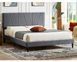 Кровать SAVANA Velvet Signal 120x200 Серый реальная фотография