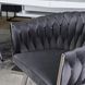 Стілець SIENA Velvet Mebel Elite Сірий / хром