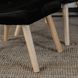 Кресло мягкое с подставкой для ног LOZANO Mebel Elite Velvet Черный