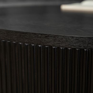 Журнальный столик HOPE MAX MEBEL ELITE 80x80 Черный реальная фотография