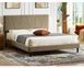 Кровать SAVANA Velvet Signal 140x200 Беж реальная фотография