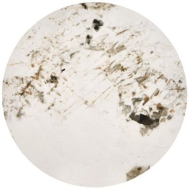 Журнальный столик VERDE Halmar 40x40 Белый Мрамор реальная фотография