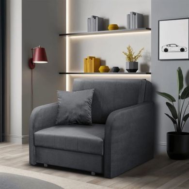 Кресло раскладное VERO Mebel Elite 97 Серый/велюр