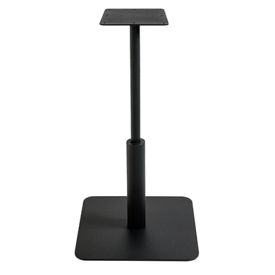Стіл Ibiza Soft light Lovko 70x70 Черный метал/черный жива фотографія