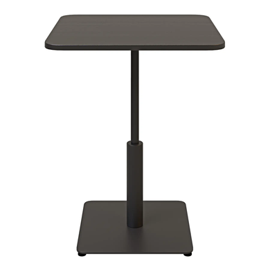 Стіл Ibiza Soft light Lovko 70x70 Черный метал/черный жива фотографія