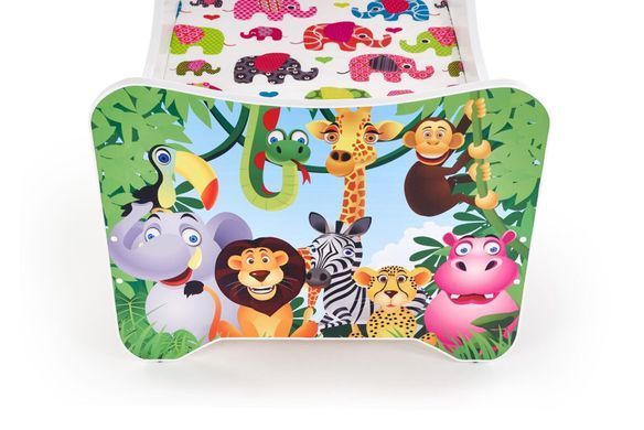 Ліжко дитяче HAPPY JUNGLE Halmar 76x145 жива фотографія