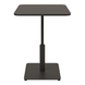 Стіл Ibiza Soft light Lovko 70x70 Черный метал/черный