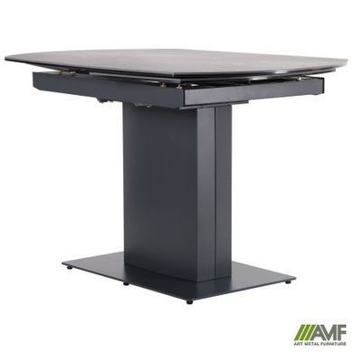 Стол раскладной Billy anthracite AMF 120(180)X90 сeramics Calacatta nero реальная фотография