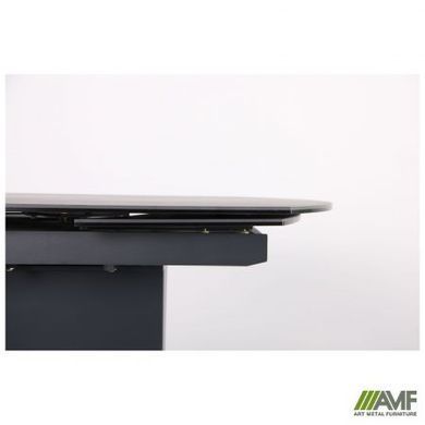 Стол раскладной Billy anthracite AMF 120(180)X90 сeramics Calacatta nero реальная фотография