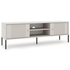 ТВ Тумба MEBEL ELITE SOFT 154 Кашемир реальная фотография