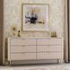 Комод Perfect Home Ланте/Lante с 6 ящиками и золотыми ножками 6S/163 Беж