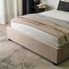 Ліжко TINGA Mebel Elite 160x200 Велюр Бежевий