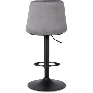 Барный стул ARCOS 2 Velvet Mebel Elite серый реальная фотография