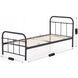Кровать PABLO Mebel Elite 90x200 см черный