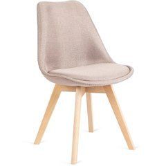 Стул MEBEL ELITE NEVEL Бежевый реальная фотография