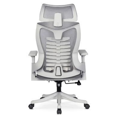 Стілець офісний CARET 2 Mebel Elite сірий жива фотографія