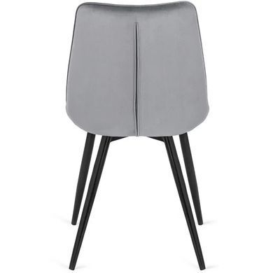 Стул RIO Velvet Mebel Elite Серый реальная фотография