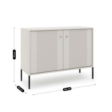 Комод MEBEL ELITE SOFT 104 Кашемир реальная фотография