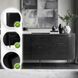 Комод трехдверный BECK Mebel Elite 160 Черный
