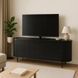 Комод трехдверный BECK Mebel Elite 160 Черный