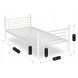 Двоярусне ліжко MEBEL ELITE RODEZ 90x200 см Білий