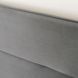 Кровать бархатная MEBEL ELITE BOND Velvet 160x200см Серый