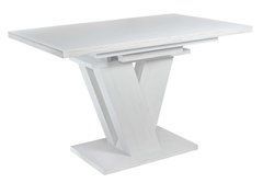 Стіл Обідній DAOSUN DT 402 U 120-80 Білий жива фотографія