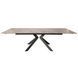 Стол раскладной SWANK LIGHT GREY Concepto 180(260)x90 Керамика Серый реальная фотография