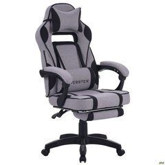 Кресло геймерское VR Racer Textile Webster AMF Cерый/черный реальная фотография