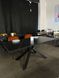 Стол раскладной SWANK LOFTY BLACK Concepto 180(260)x90 Керамика Черный